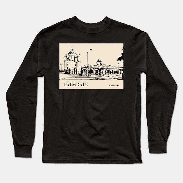 Palmdale - California Long Sleeve T-Shirt by Lakeric